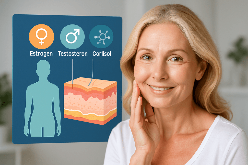 Hormone und Anti-Aging – Wie hormonelle Veränderungen die Hautalterung beeinflussen