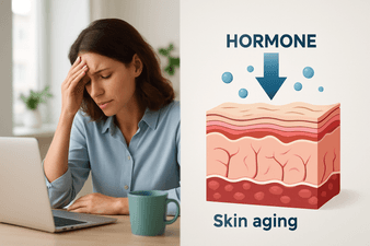 Stress und Hautalterung – Wie chronischer Stress die Haut altern lässt