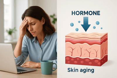 Stress und Hautalterung – Wie chronischer Stress die Haut altern lässt